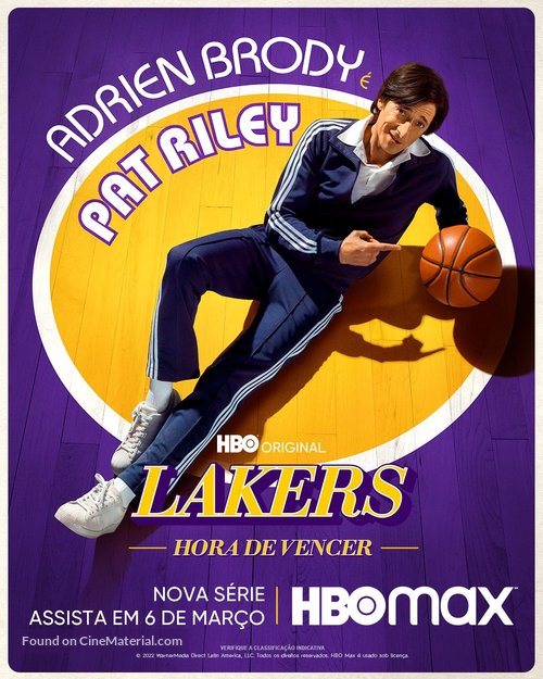 Winning Time: The Rise of the Lakers Dynasty - Brazilian Movie Poster