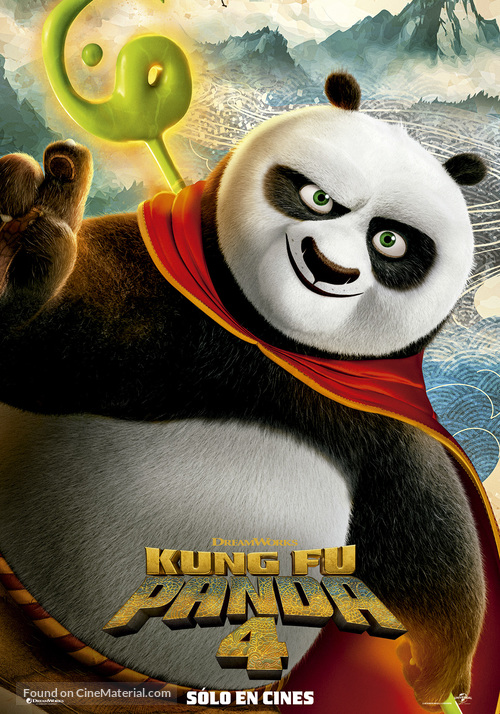 Kung Fu Panda 4 - Ecuadorian Movie Poster