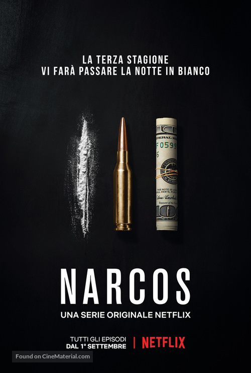 &quot;Narcos&quot; - Italian Movie Poster