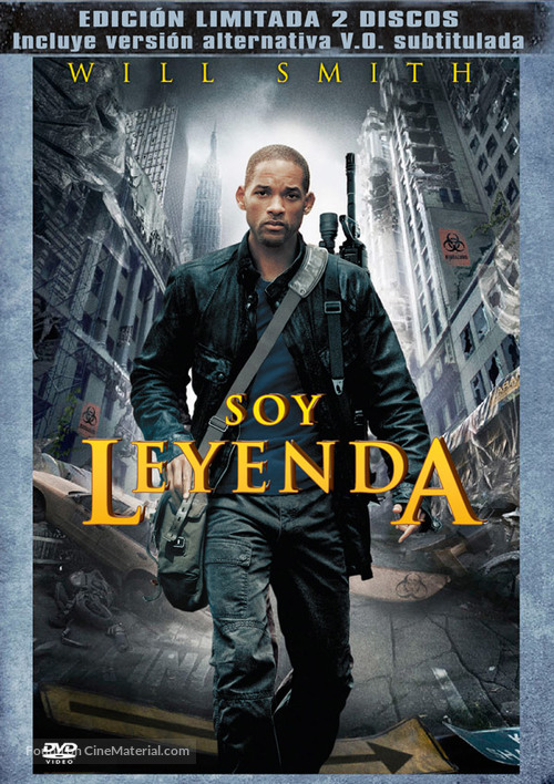 I Am Legend - Spanish Movie Cover