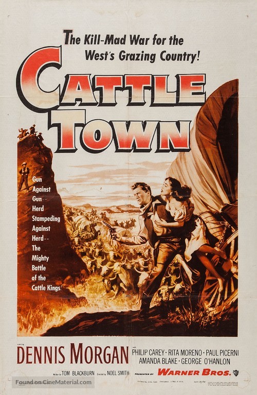 Cattle Town - Movie Poster
