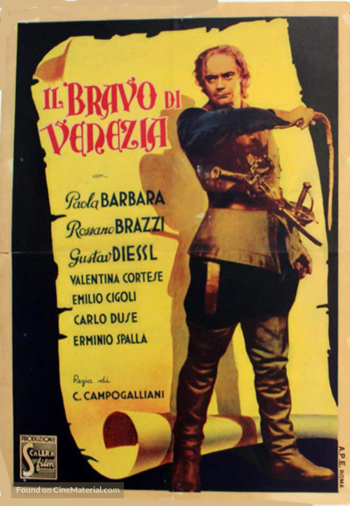 Il bravo di Venezia - Italian Movie Poster