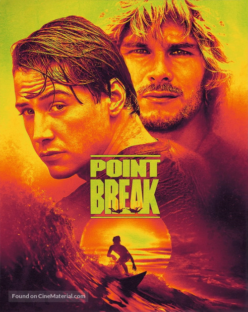 Point Break - French Blu-Ray movie cover