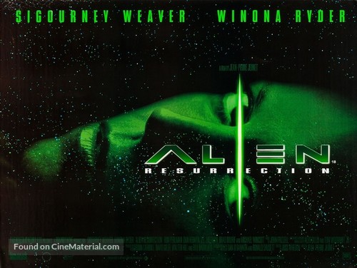 Alien: Resurrection - British Movie Poster