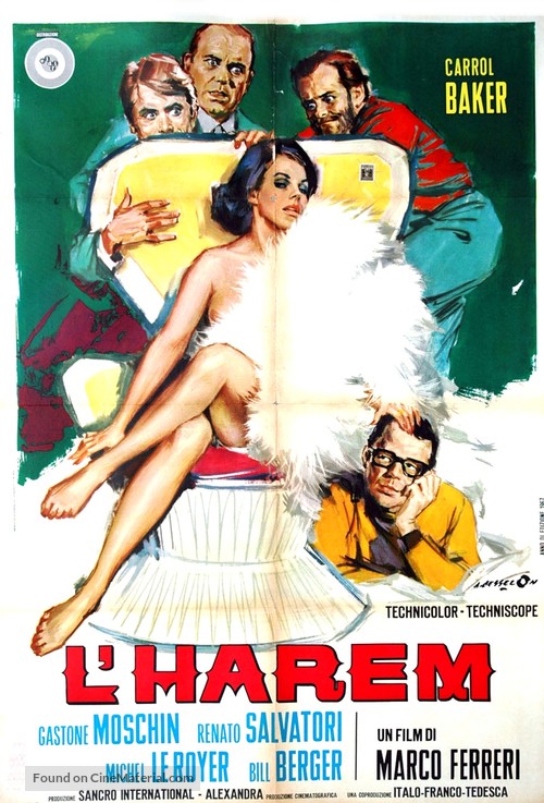 L&#039;harem - Italian Movie Poster