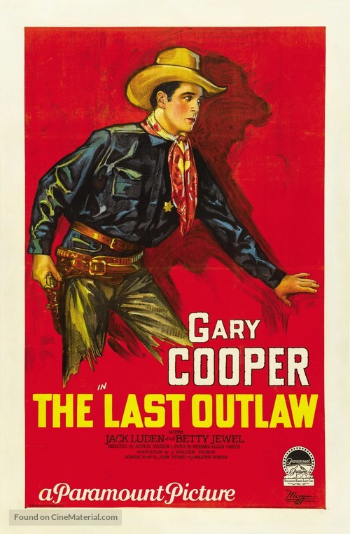 The Last Outlaw - Movie Poster
