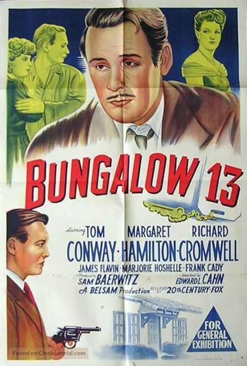 Bungalow 13 - Australian Movie Poster