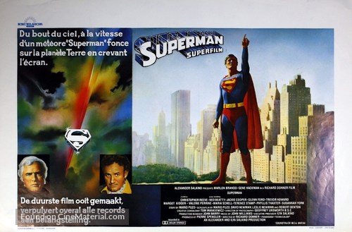 Superman - Belgian Movie Poster