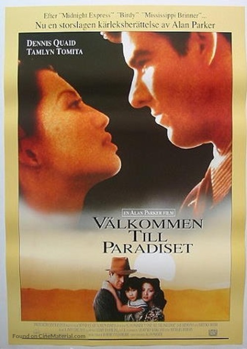 Come See the Paradise - Swedish Movie Poster