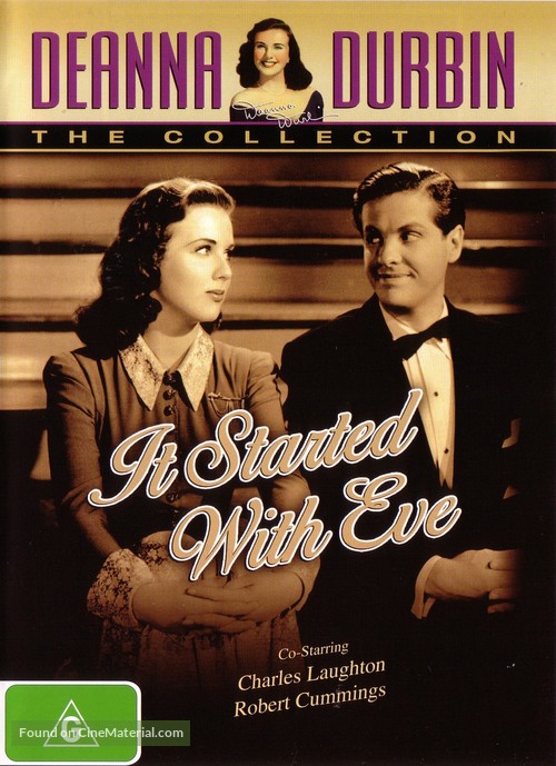 It Started with Eve - Australian DVD movie cover