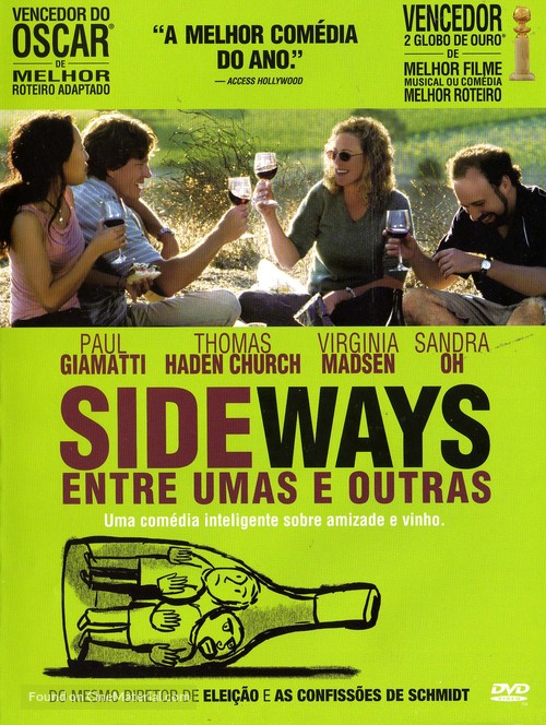 Sideways - Brazilian DVD movie cover