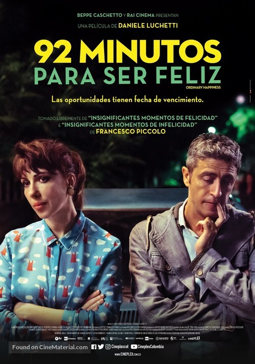 Momenti di trascurabile felicit&agrave; - Colombian Movie Poster