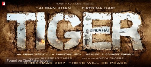 Tiger Zinda Hai - Indian Movie Poster