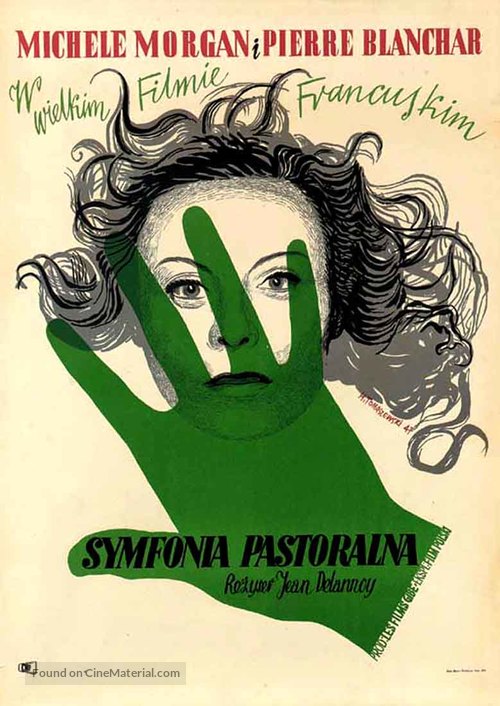 La symphonie pastorale - Polish Movie Poster
