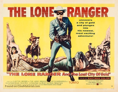 The Lone Ranger and the Lost City of Gold - Movie Poster