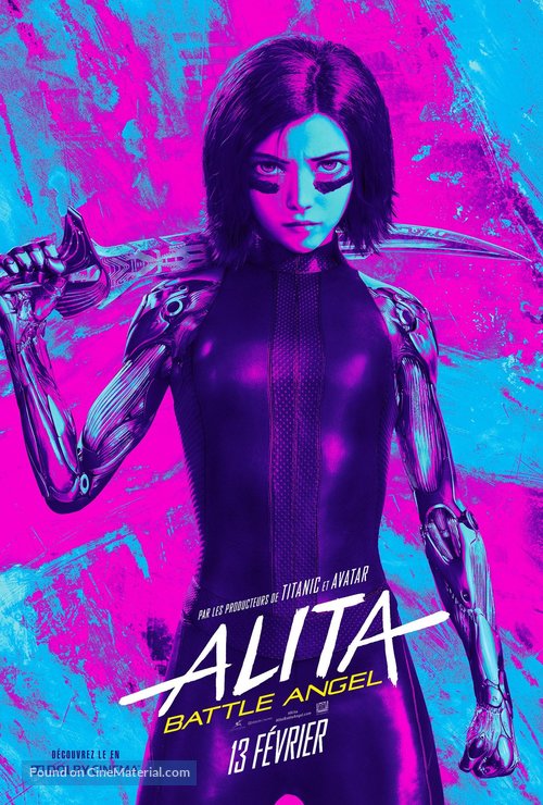 Alita: Battle Angel - French Movie Poster