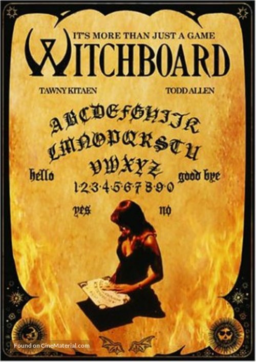Witchboard - British Movie Poster