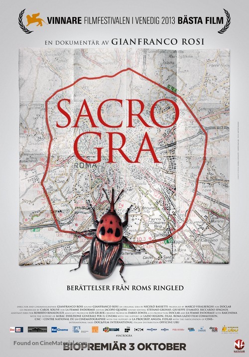Sacro GRA - Swedish Movie Poster