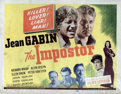 The Impostor - British Movie Poster