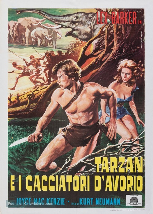 Tarzan and the She-Devil - Italian Movie Poster