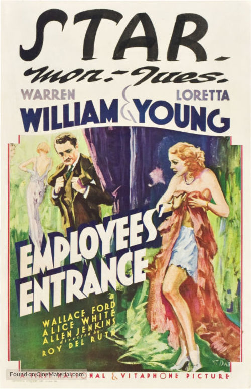 Employees&#039; Entrance - Movie Poster