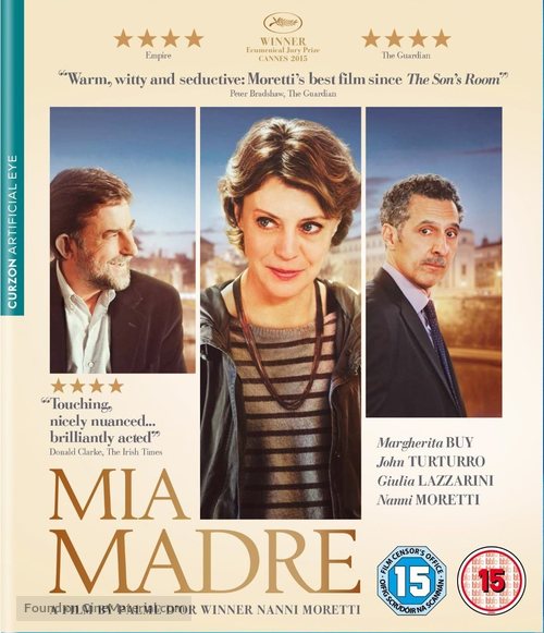 Mia madre - British Blu-Ray movie cover