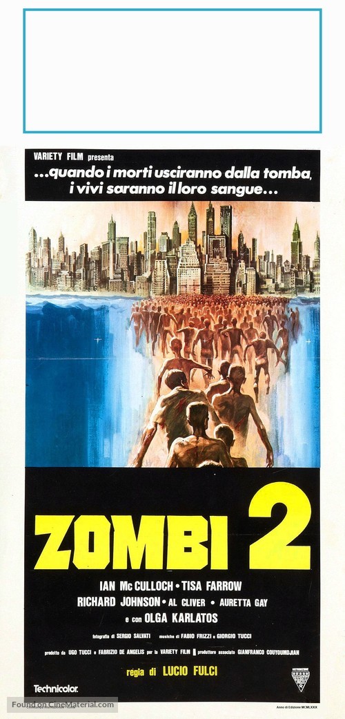 Zombi 2 - Italian Movie Poster