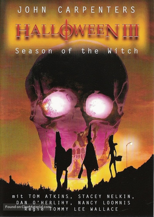 Halloween III: Season of the Witch - German DVD movie cover