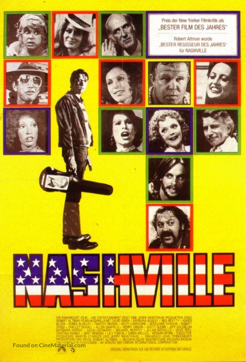 Nashville - German Movie Poster