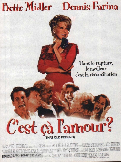 That Old Feeling - French Movie Poster