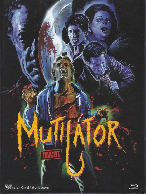The Mutilator - Austrian Blu-Ray movie cover