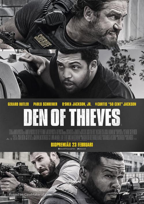Den of Thieves - Swedish Movie Poster