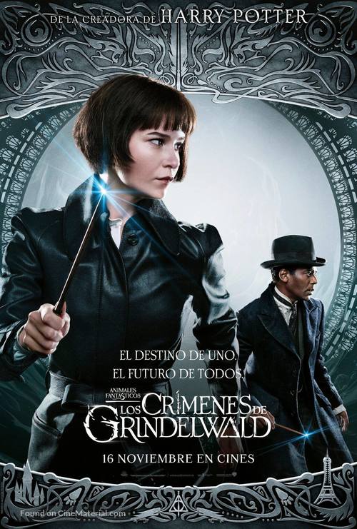 Fantastic Beasts: The Crimes of Grindelwald - Spanish Movie Poster