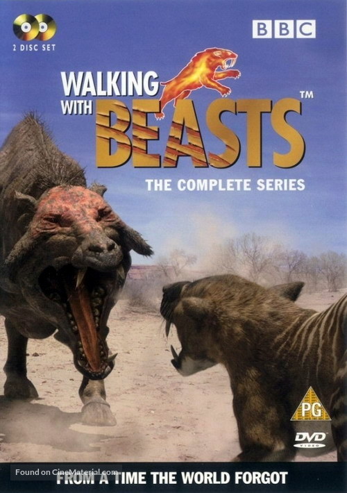 &quot;Walking with Beasts&quot; - British DVD movie cover