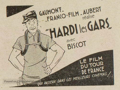 Hardi les gars - French poster