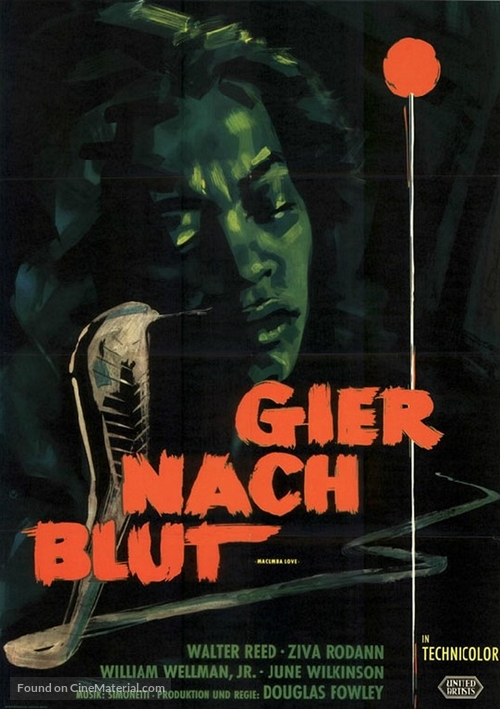 Macumba Love - German Movie Poster