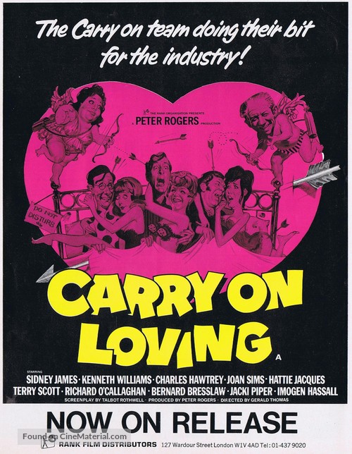 Carry on Loving - British Movie Poster