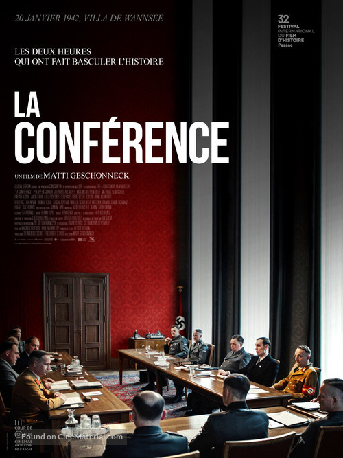 Die Wannseekonferenz - French Movie Poster