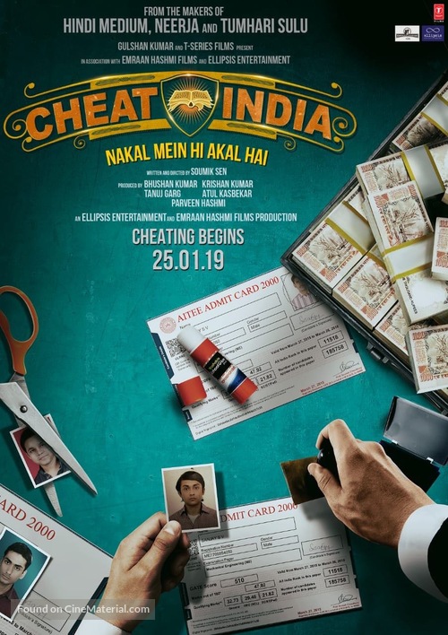 Cheat India - Indian Movie Poster