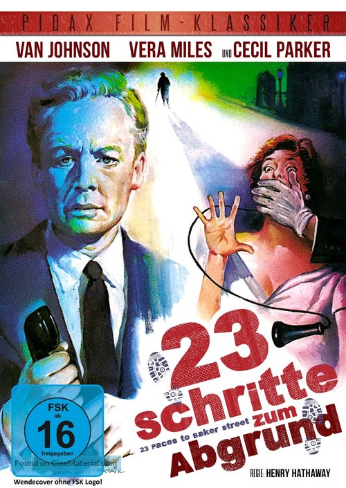 23 Paces to Baker Street - German DVD movie cover