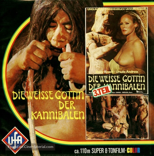 La montagna del dio cannibale - German Movie Cover