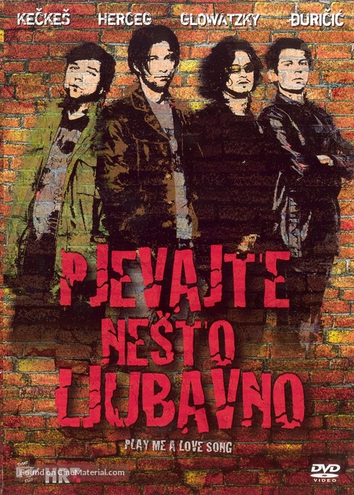 Pjevajte nesto ljubavno - Slovenian DVD movie cover