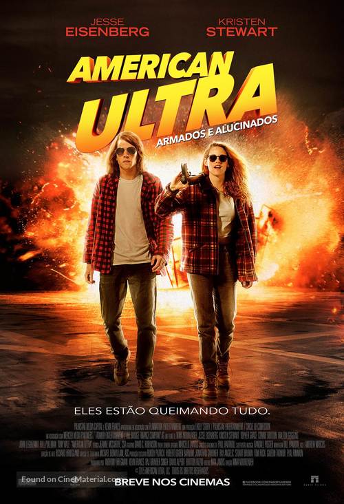 American Ultra - Brazilian Movie Poster