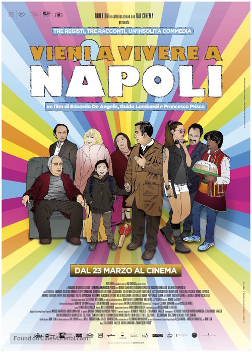 Vieni a vivere a Napoli! - Italian Movie Poster