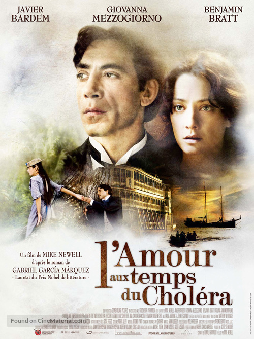 Love in the Time of Cholera - French Movie Poster