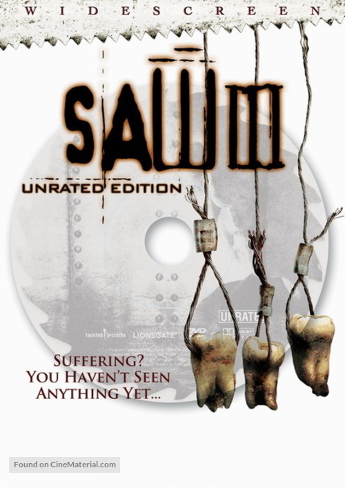 Saw III - DVD movie cover