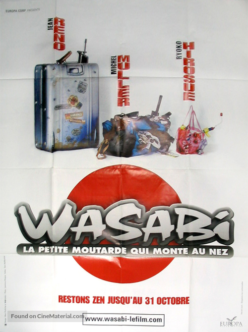 Wasabi - French Movie Poster