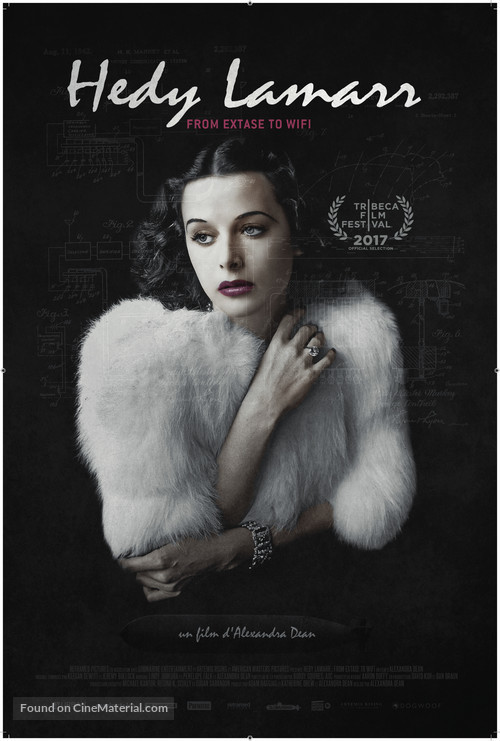 Bombshell: The Hedy Lamarr Story - French Movie Poster