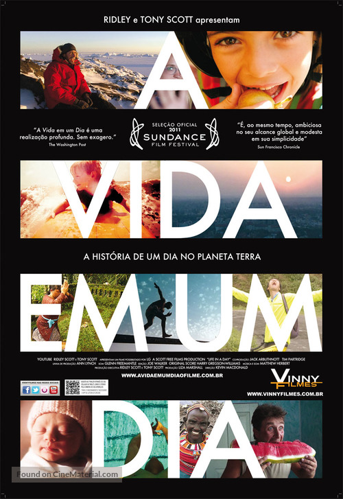 Life in a Day - Brazilian Movie Poster