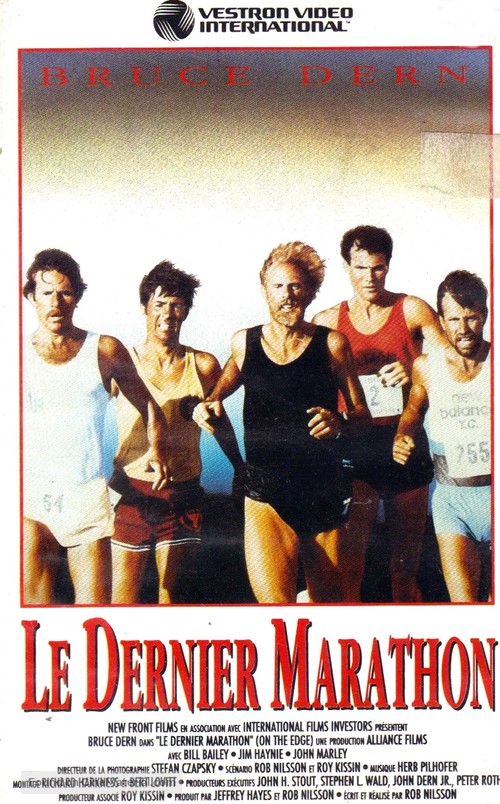 On the Edge - French VHS movie cover